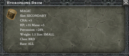 HYRDOPHONE DRUM item card
